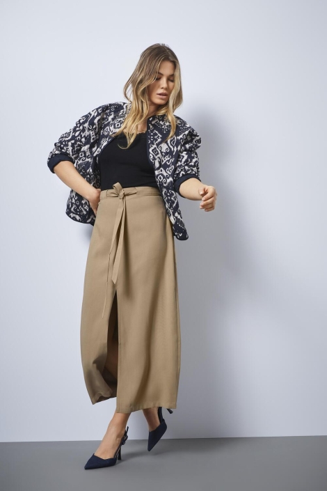 Jacqueline de Yong jdytiger l/s bomber wvn